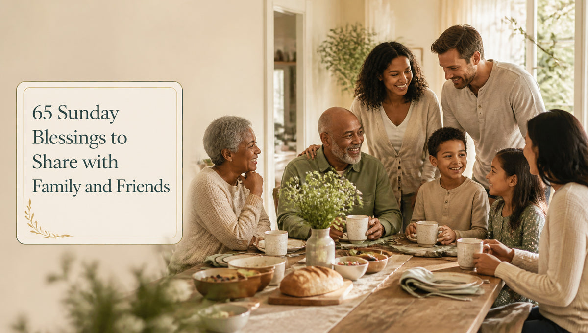 65 Sunday Blessings to Share with Family and Friends