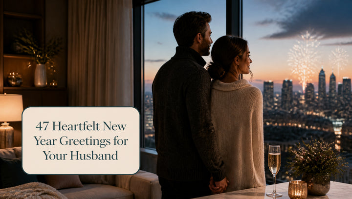 47 Heartfelt New Year Greetings for Your Husband