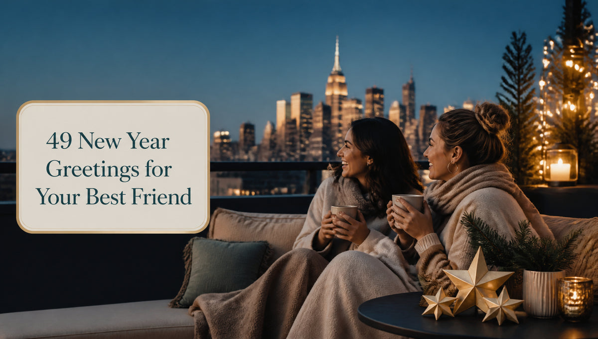 49 New Year Greetings for Your Best Friend
