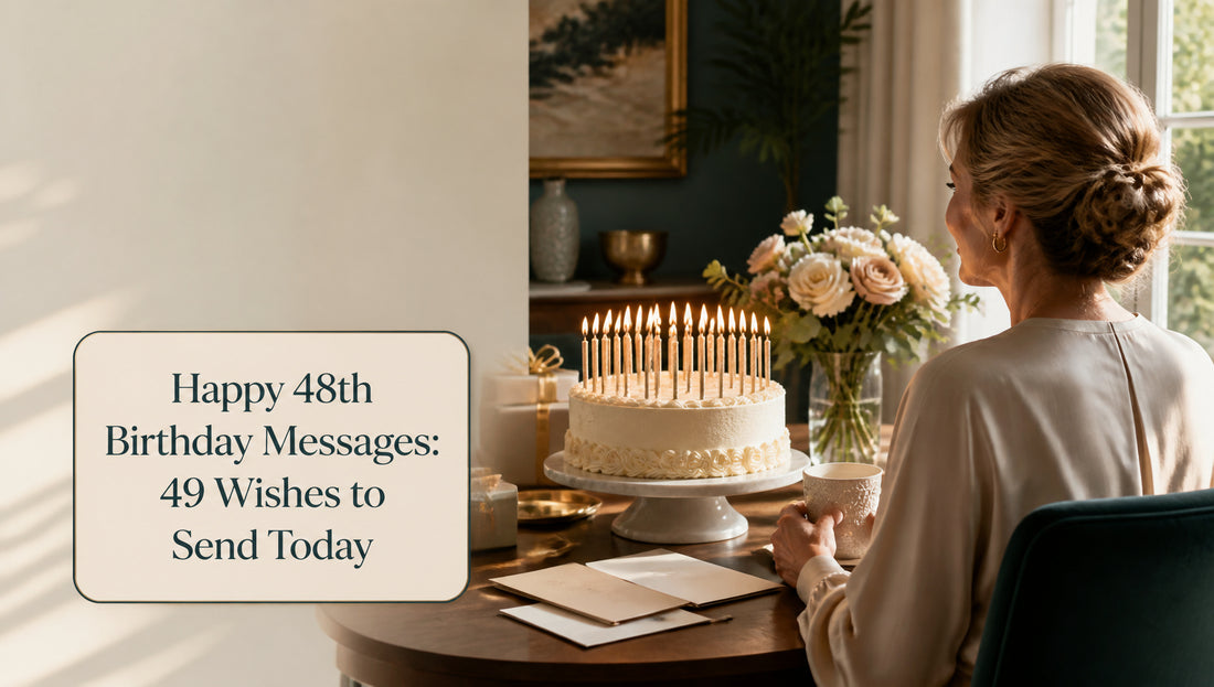 Happy 48th Birthday Messages: 49 Wishes to Send Today
