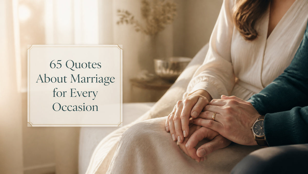 65 Quotes About Marriage for Every Occasion