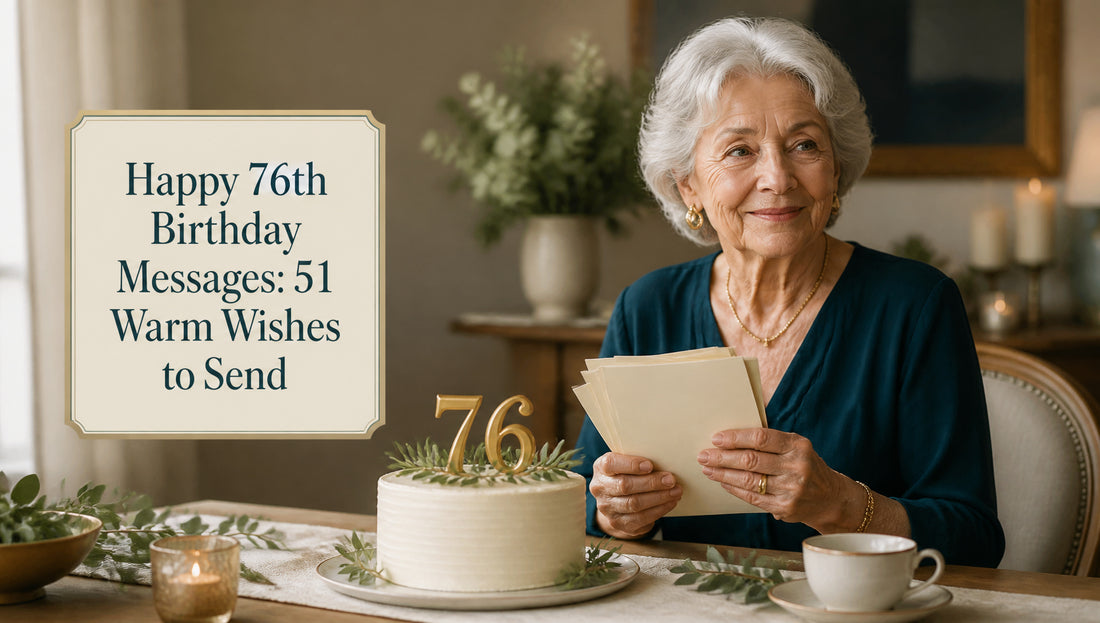 Happy 76th Birthday Messages: 51 Warm Wishes to Send