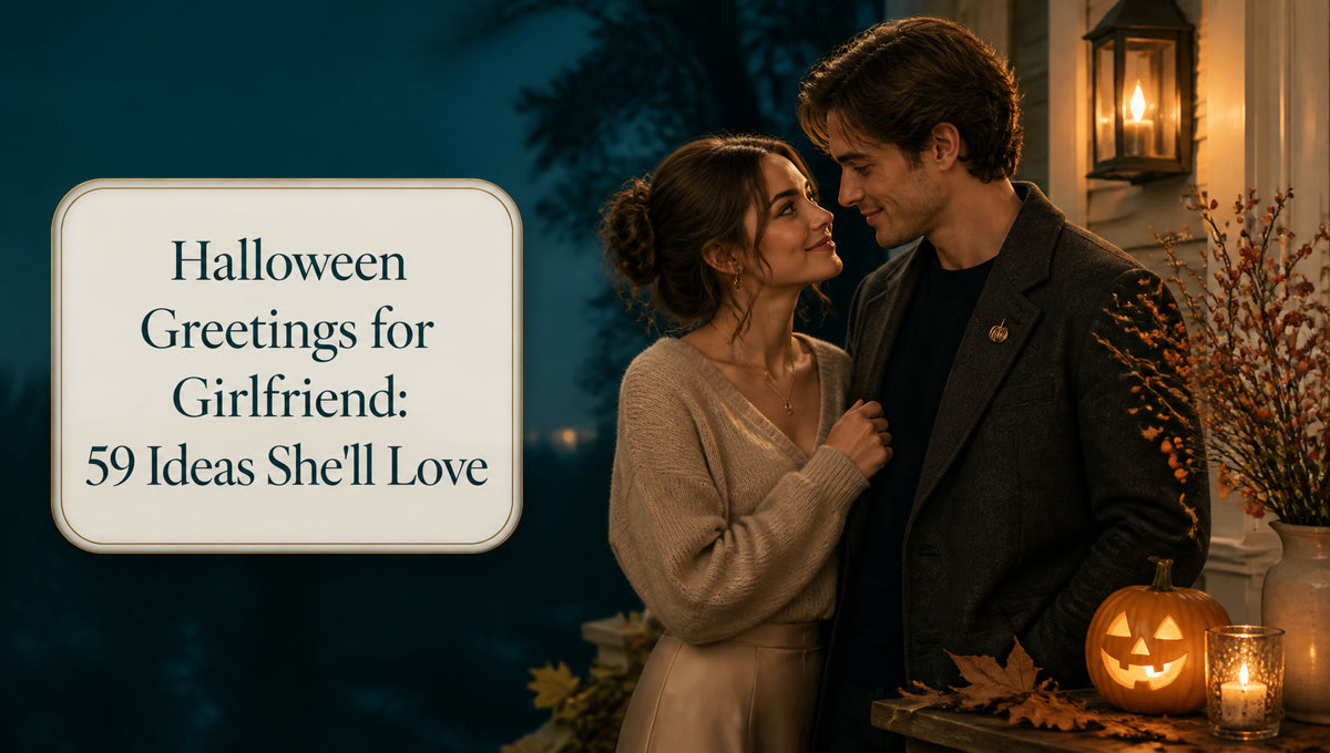 Halloween Greetings for Girlfriend: 59 Ideas She'll Love