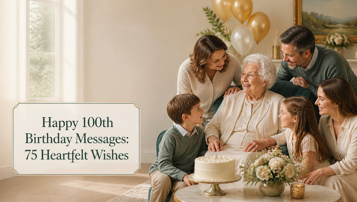 Happy 100th Birthday Messages: 75 Heartfelt Wishes