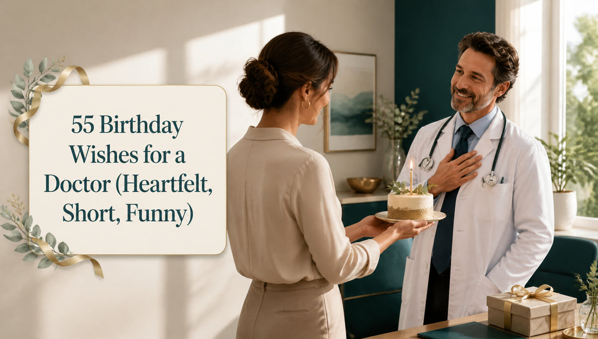55 Birthday Wishes for a Doctor (Heartfelt, Short, Funny)