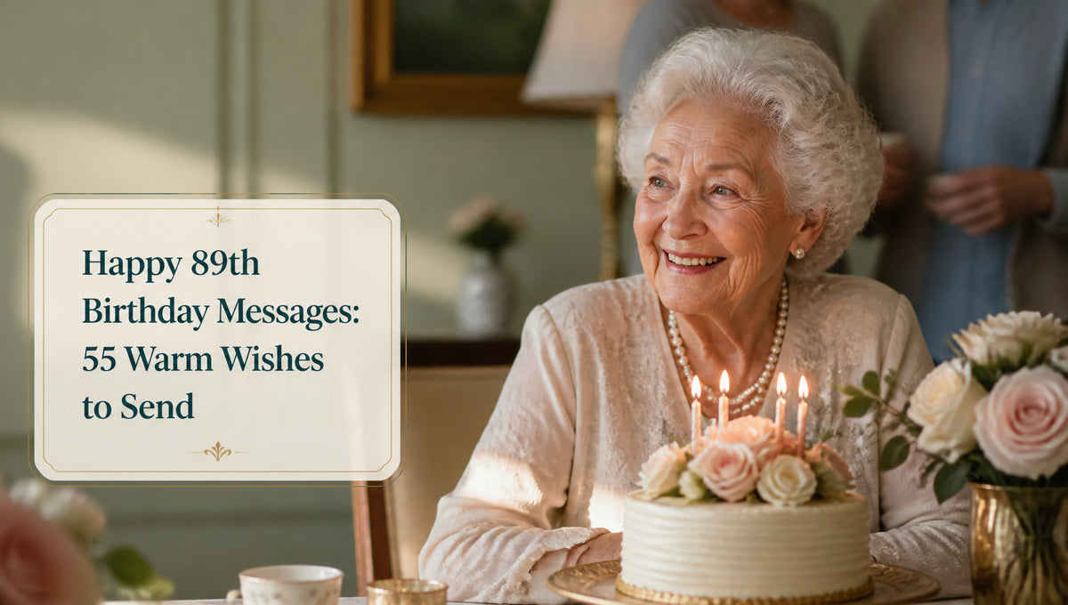 Happy 89th Birthday Messages: 55 Warm Wishes to Send