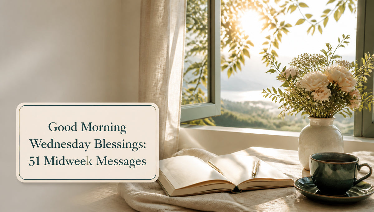 Good Morning Wednesday Blessings: 51 Midweek Messages