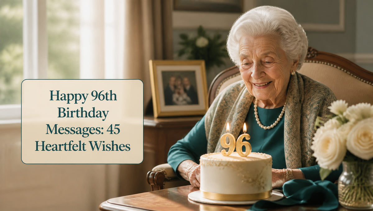Happy 96th Birthday Messages: 45 Heartfelt Wishes