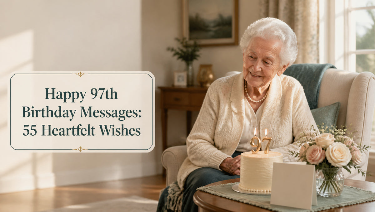 Happy 97th Birthday Messages: 55 Heartfelt Wishes