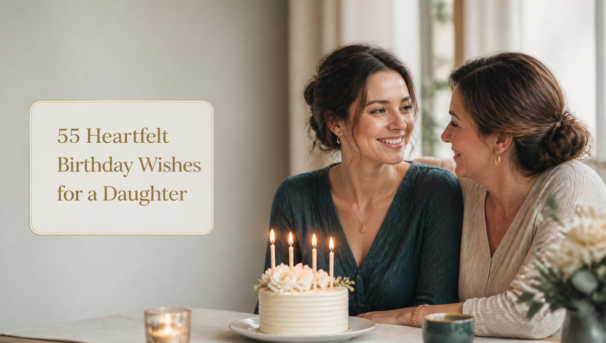 55 Heartfelt Birthday Wishes for a Daughter