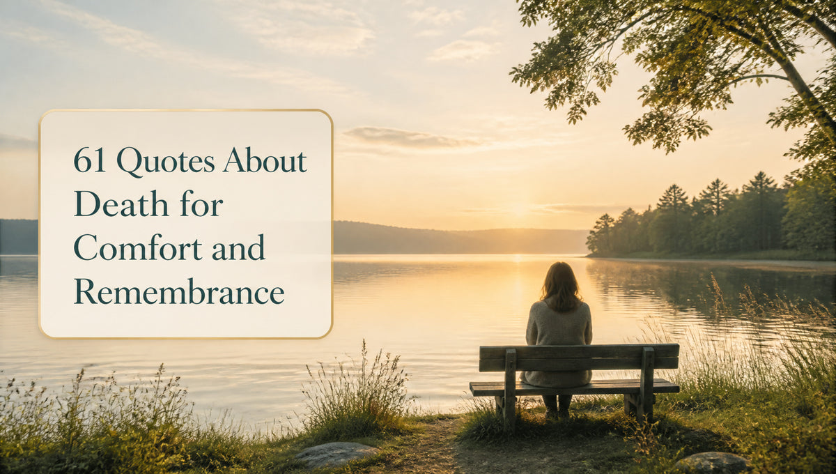 61 Quotes About Death for Comfort and Remembrance