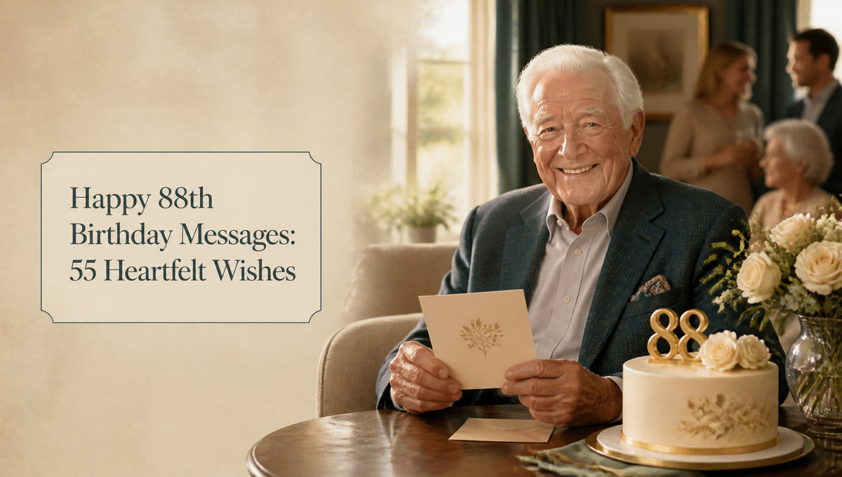 Happy 88th Birthday Messages: 55 Heartfelt Wishes