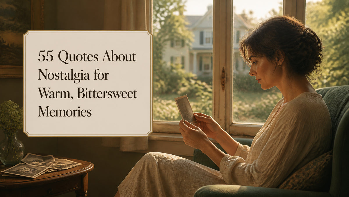 55 Quotes About Nostalgia for Warm, Bittersweet Memories