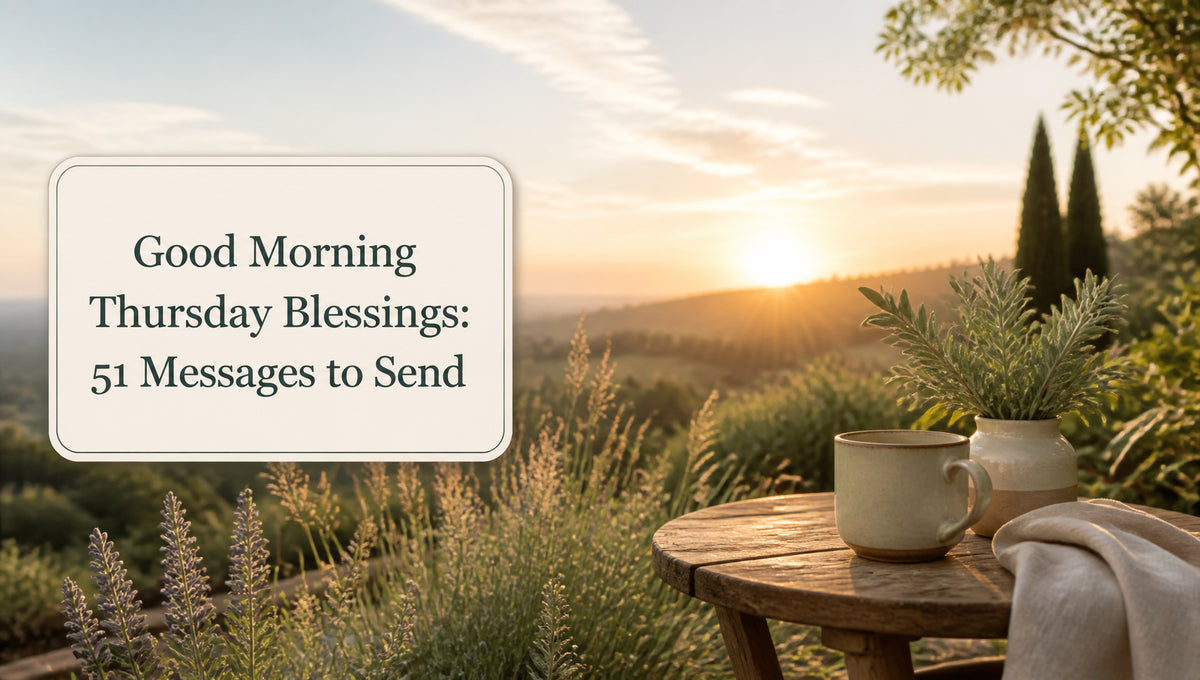 Good Morning Thursday Blessings: 51 Messages to Send