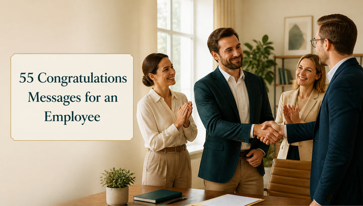 55 Congratulations Messages for an Employee