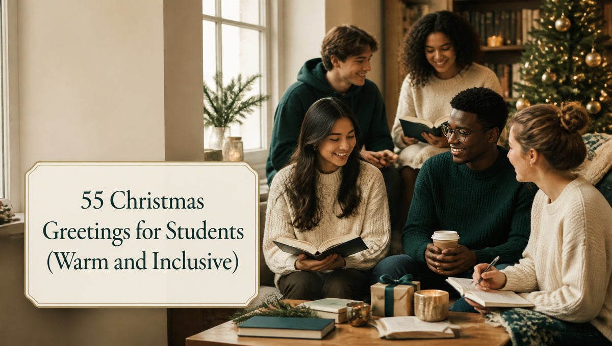 55 Christmas Greetings for Students (Warm and Inclusive)