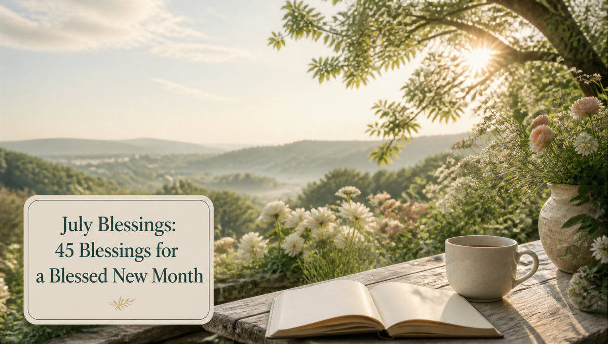 July Blessings: 45 Blessings for a Blessed New Month