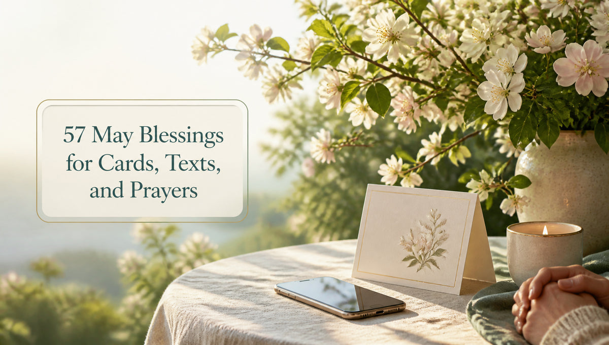 57 May Blessings for Cards, Texts, and Prayers