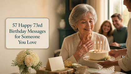 57 Happy 73rd Birthday Messages for Someone You Love