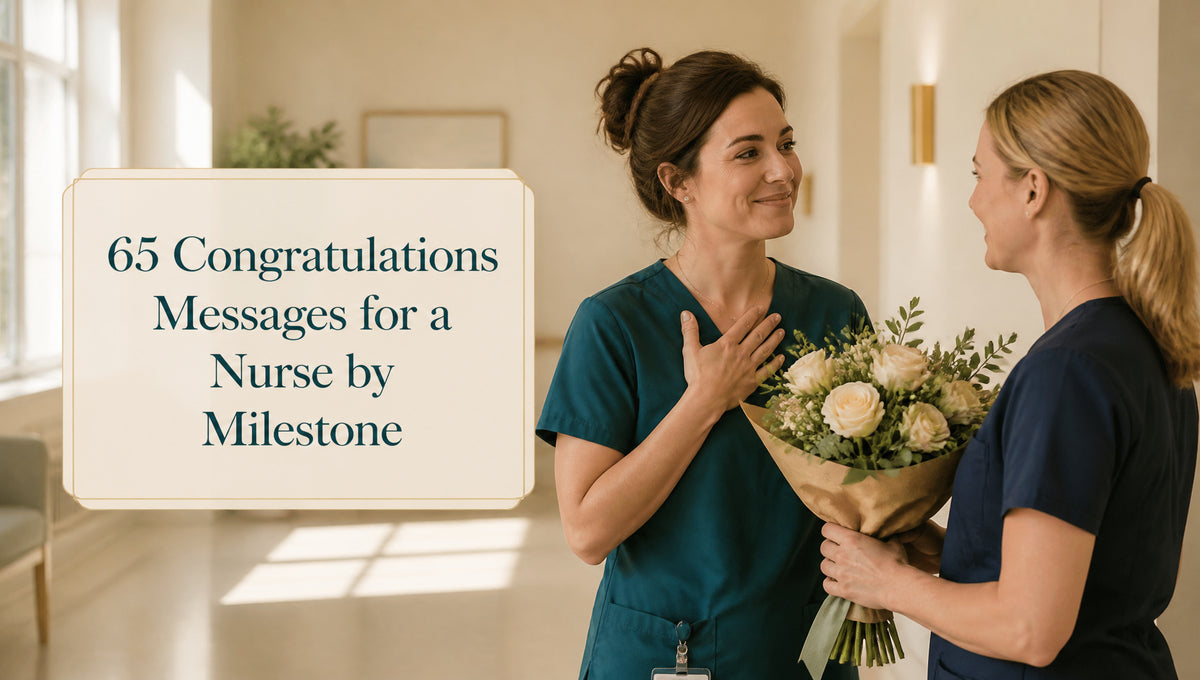 65 Congratulations Messages for a Nurse by Milestone