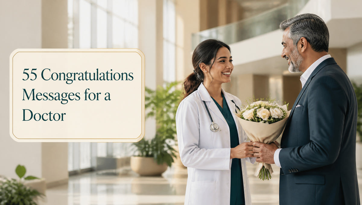 55 Congratulations Messages for a Doctor
