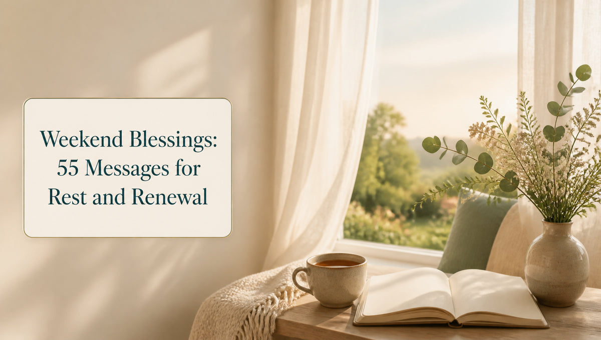 Weekend Blessings: 55 Messages for Rest and Renewal