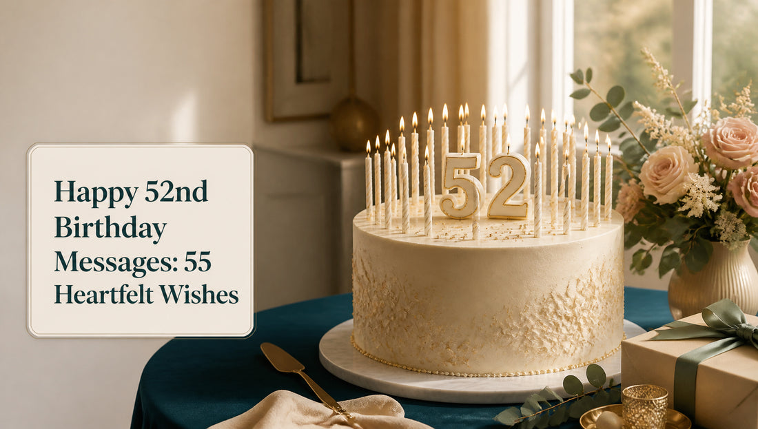 Happy 52nd Birthday Messages: 55 Heartfelt Wishes