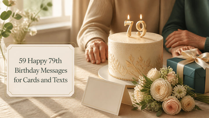 59 Happy 79th Birthday Messages for Cards and Texts