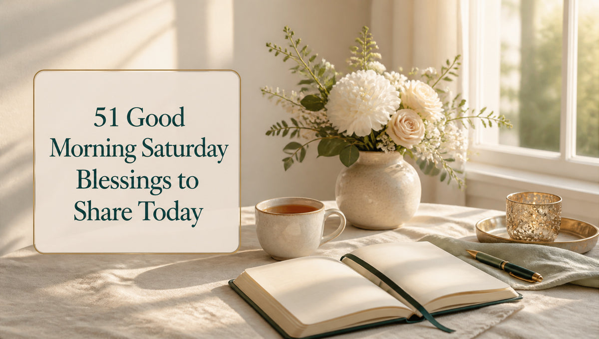 51 Good Morning Saturday Blessings to Share Today