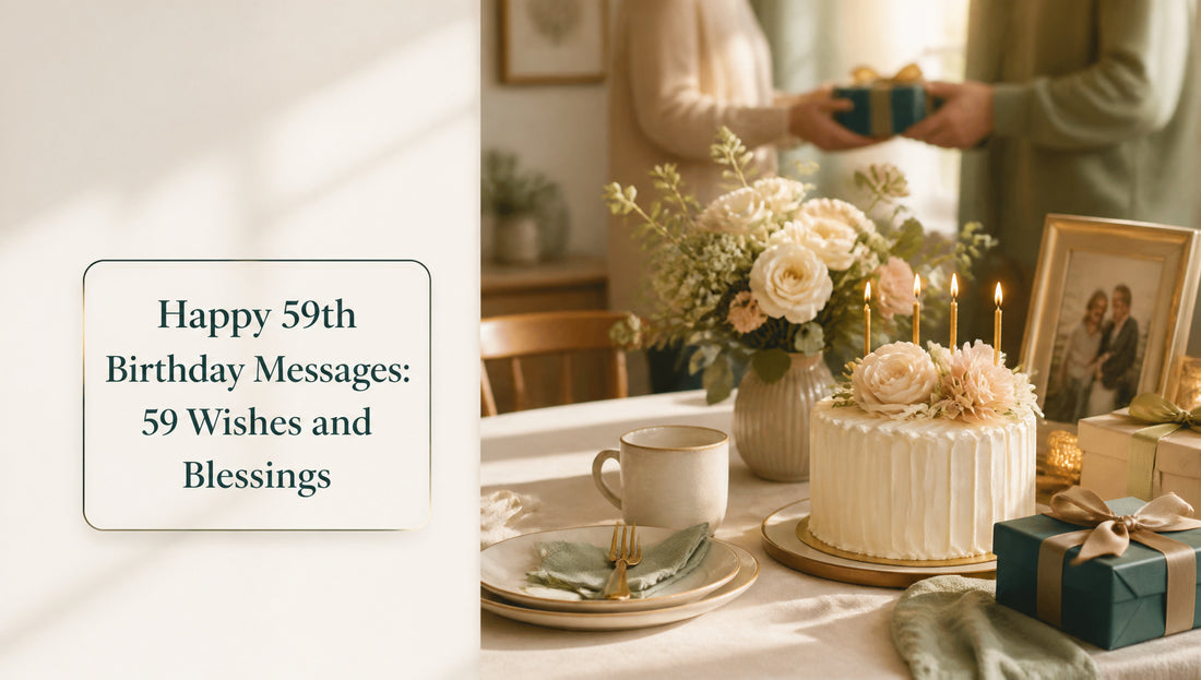 Happy 59th Birthday Messages: 59 Wishes and Blessings