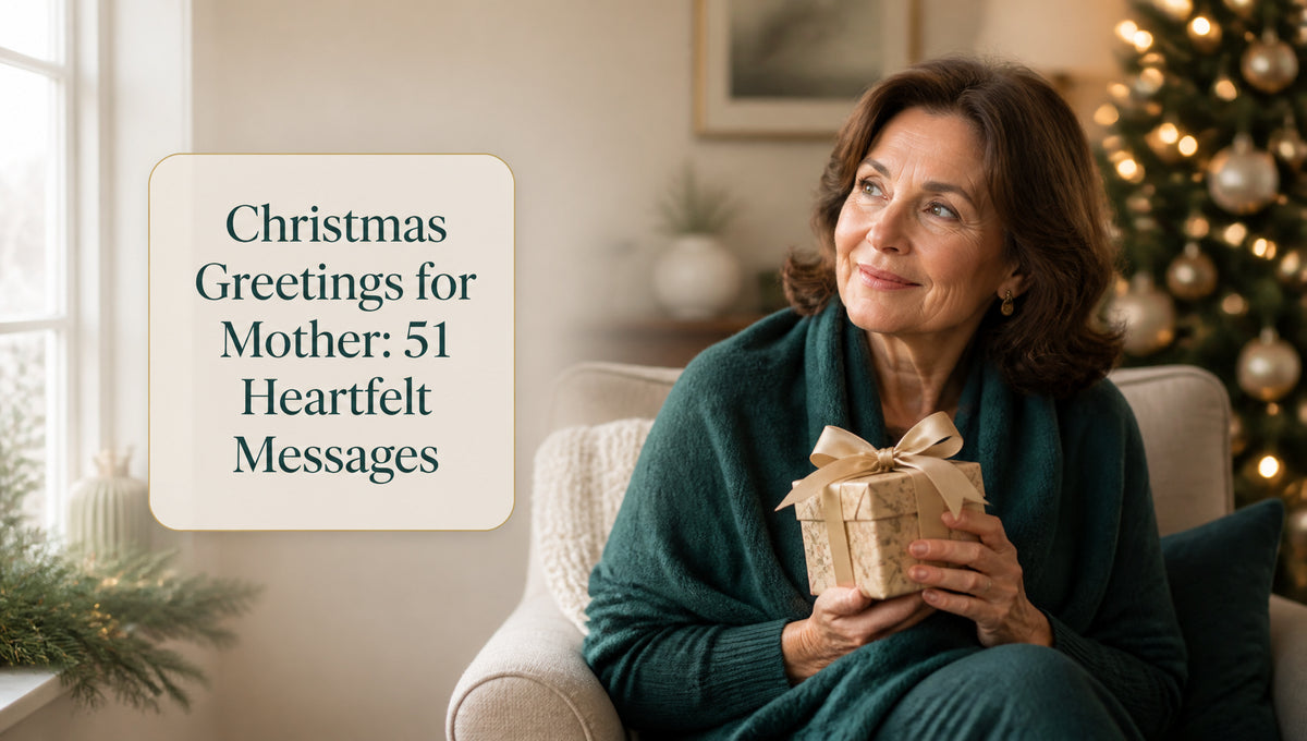 Christmas Greetings for Mother: 51 Heartfelt Messages