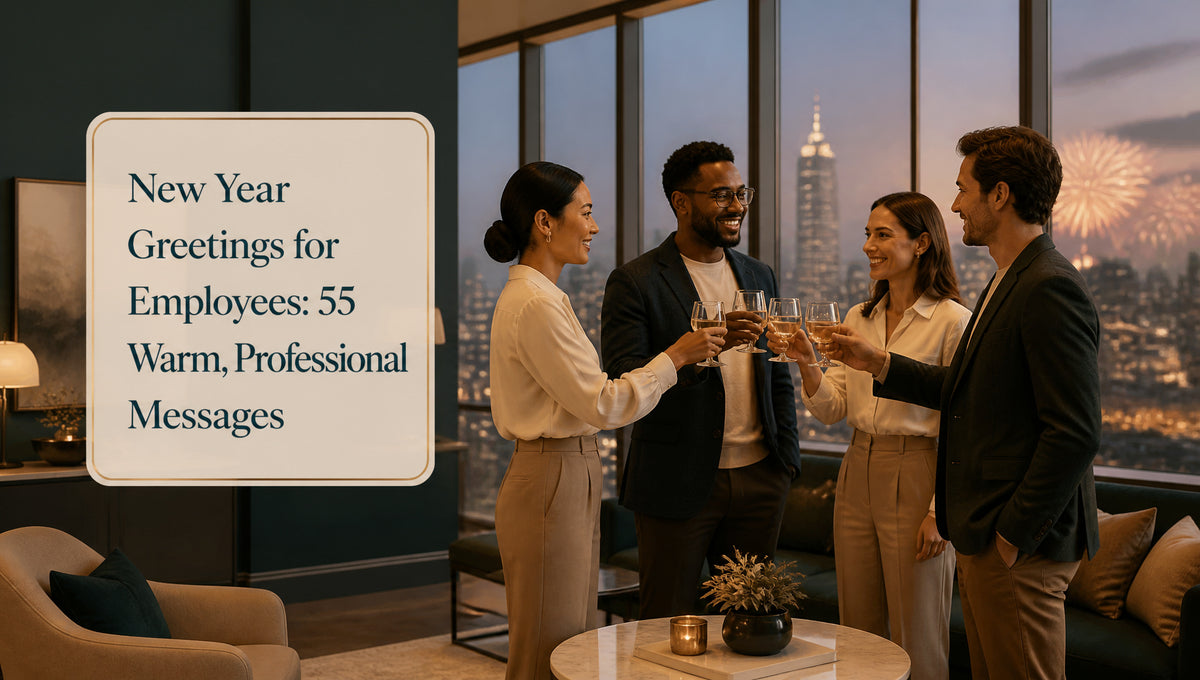 New Year Greetings for Employees: 55 Warm, Professional Messages