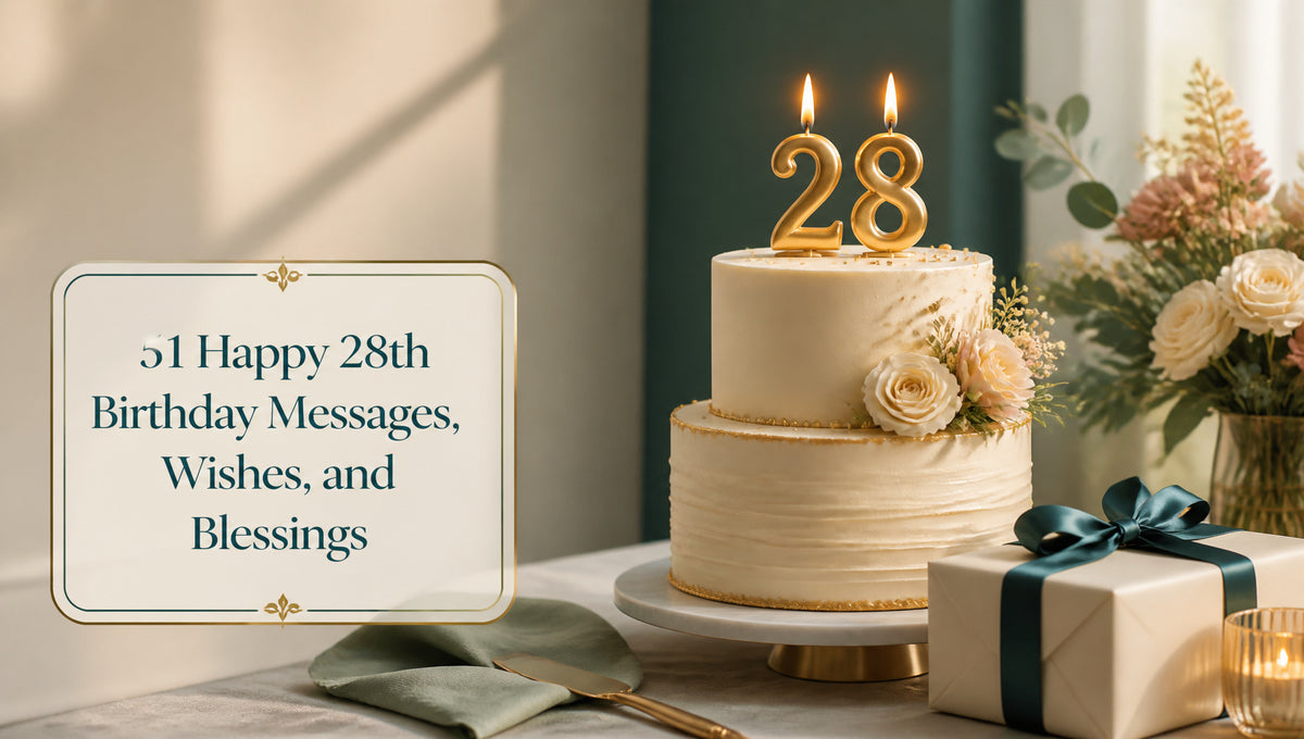 51 Happy 28th Birthday Messages, Wishes, and Blessings
