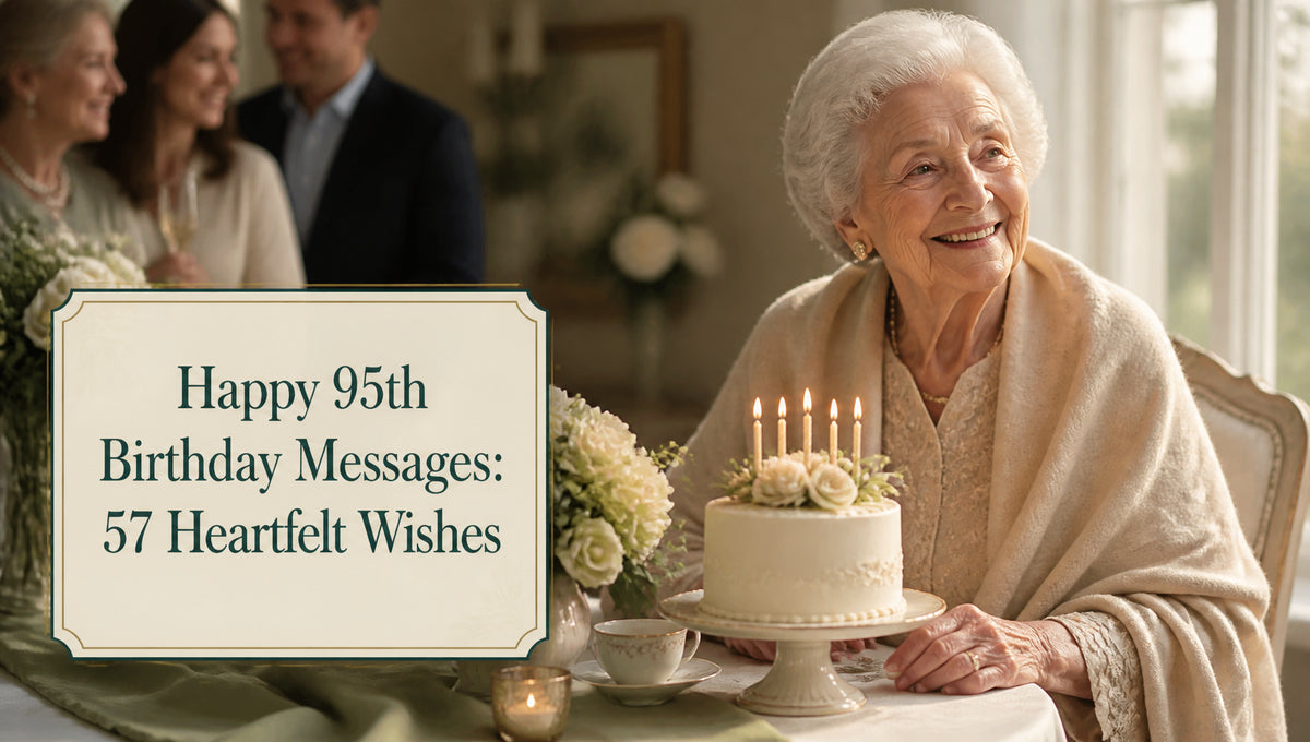 Happy 95th Birthday Messages: 57 Heartfelt Wishes