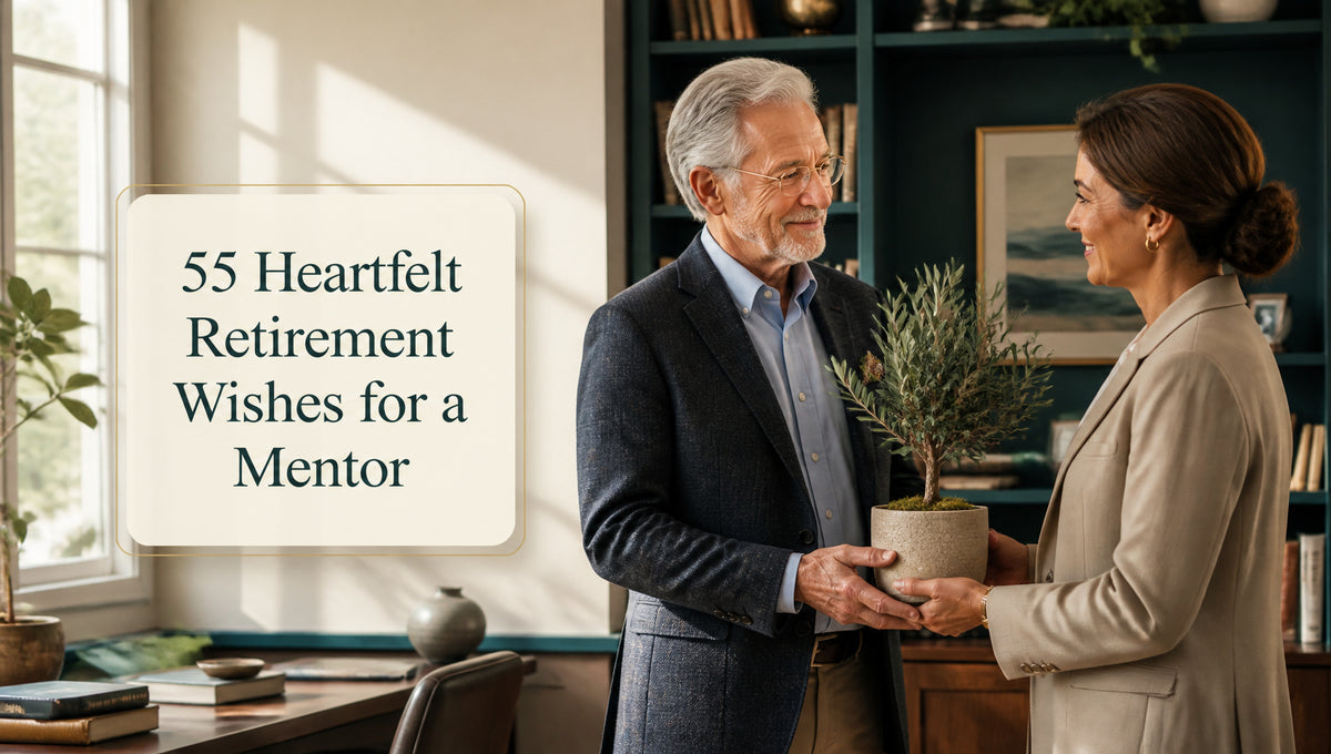 55 Heartfelt Retirement Wishes for a Mentor