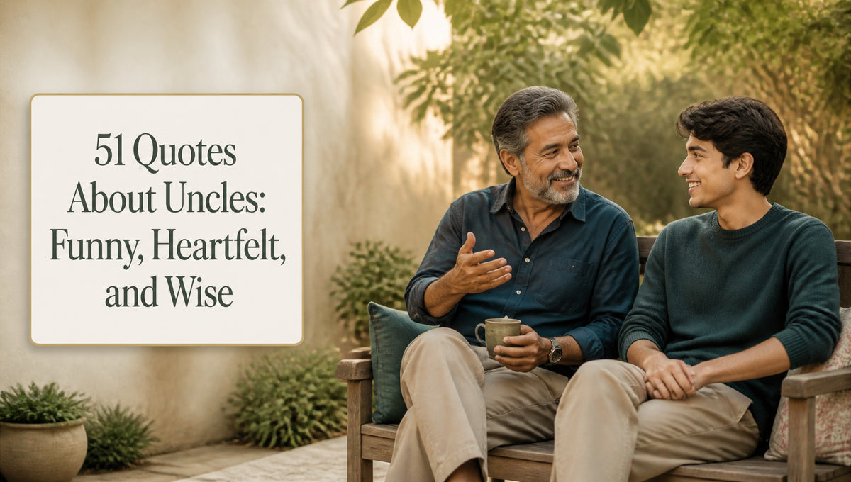 51 Quotes About Uncles: Funny, Heartfelt, and Wise