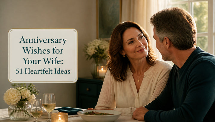 Anniversary Wishes for Your Wife: 51 Heartfelt Ideas