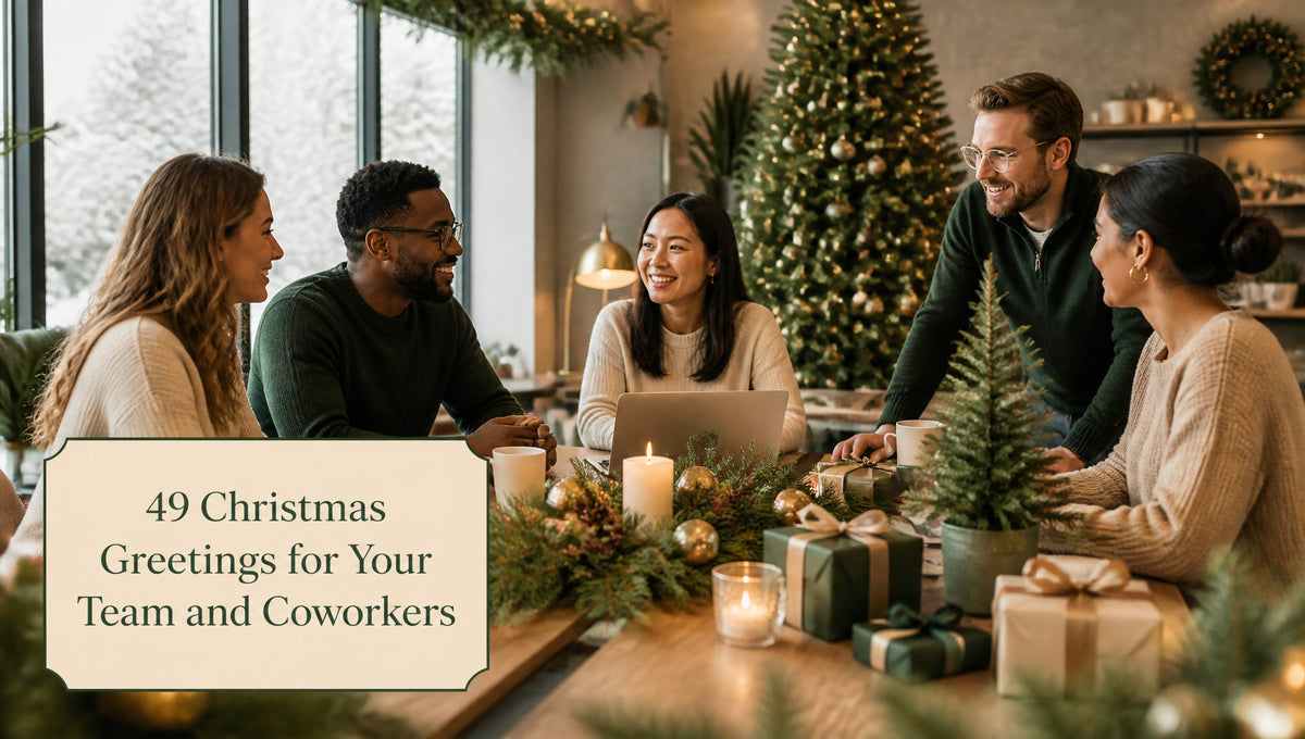 49 Christmas Greetings for Your Team and Coworkers