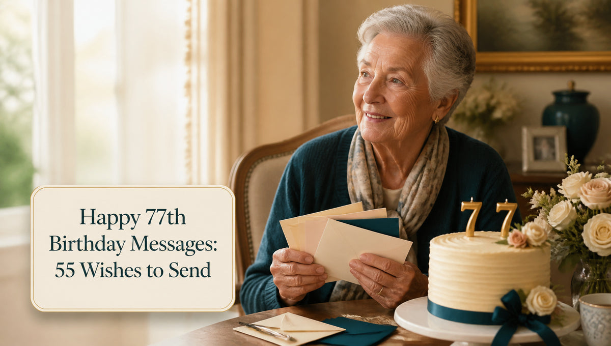 Happy 77th Birthday Messages: 55 Wishes to Send