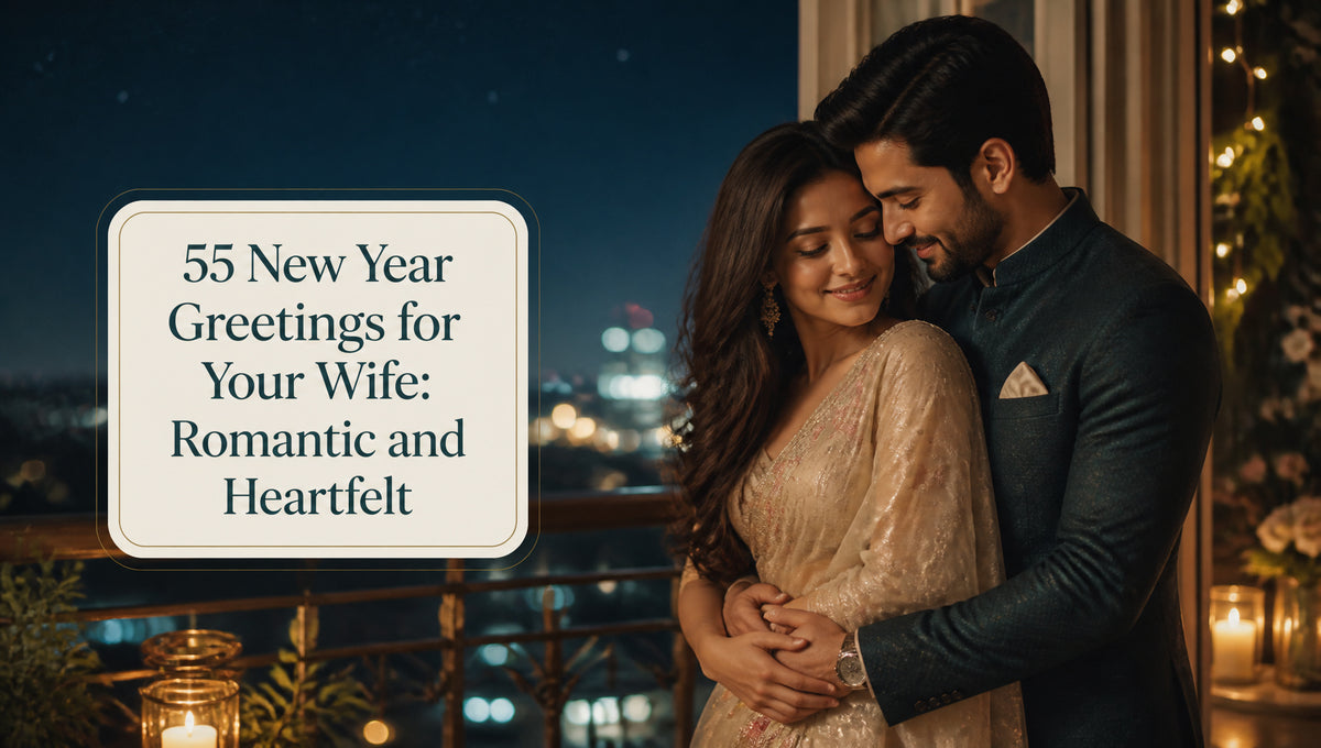 55 New Year Greetings for Your Wife: Romantic and Heartfelt