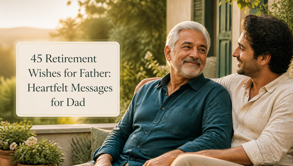 45 Retirement Wishes for Father: Heartfelt Messages for Dad