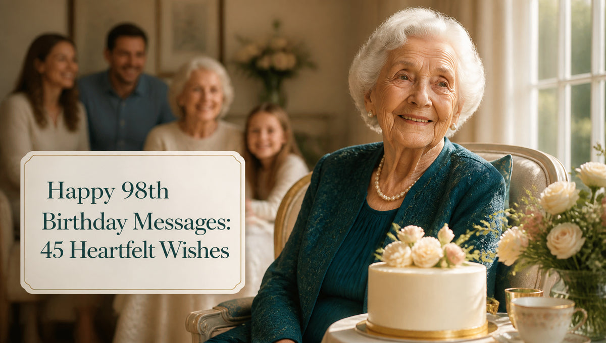 Happy 98th Birthday Messages: 45 Heartfelt Wishes