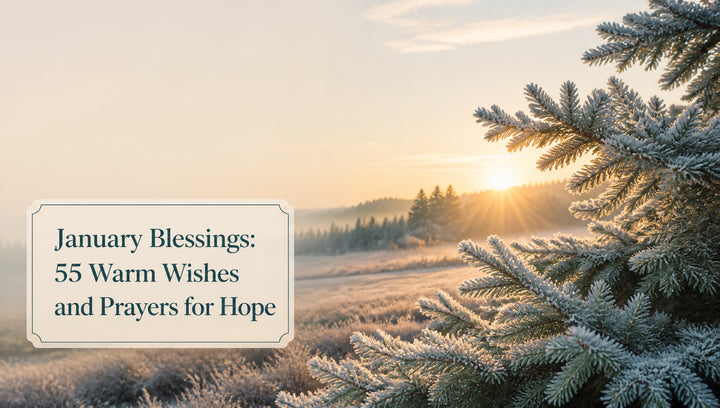 January Blessings: 55 Warm Wishes and Prayers for Hope