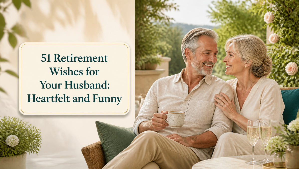 51 Retirement Wishes for Your Husband: Heartfelt and Funny