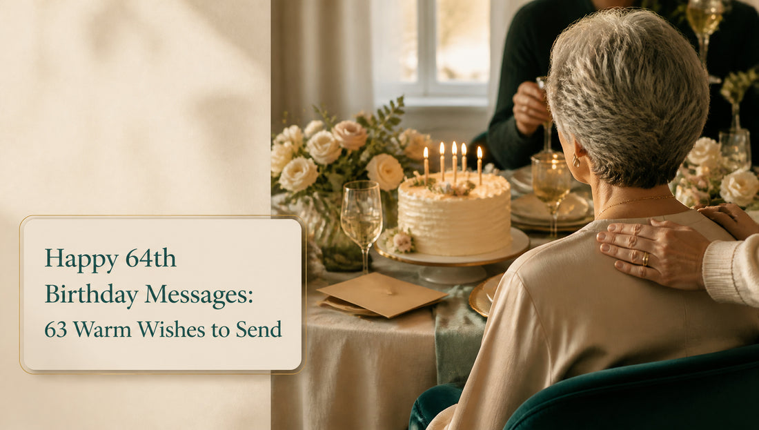 Happy 64th Birthday Messages: 63 Warm Wishes to Send