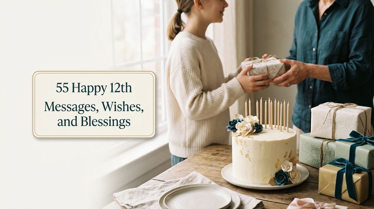 55 Happy 12th Birthday Messages, Wishes, and Blessings