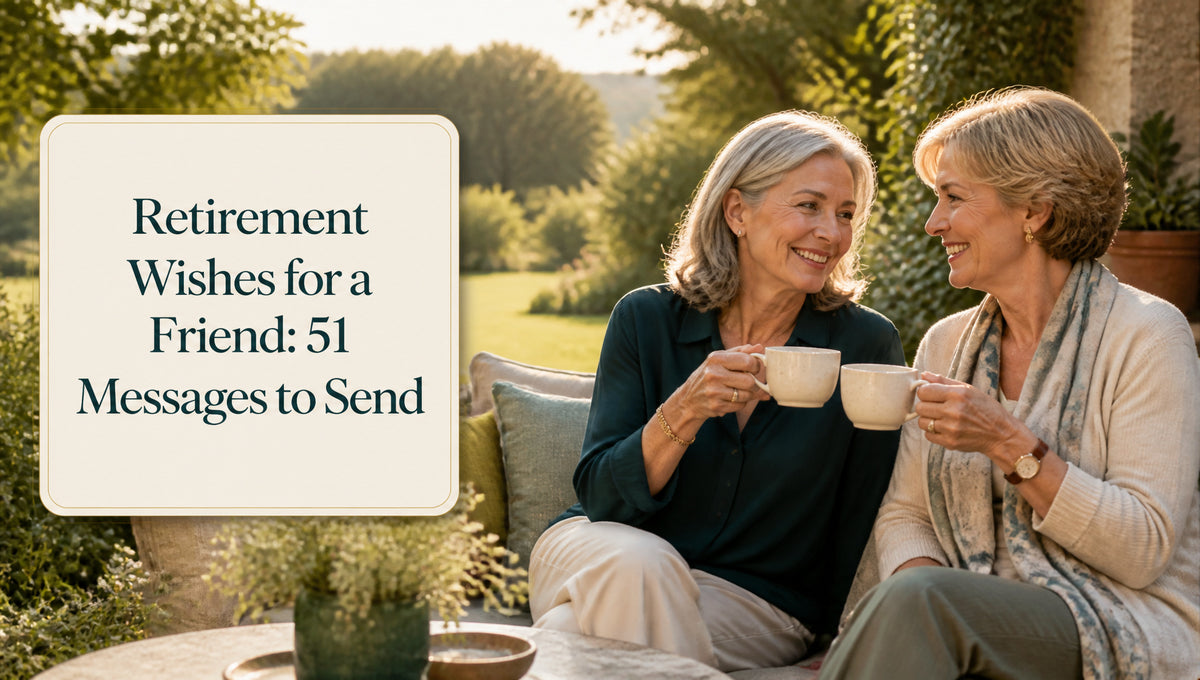 Retirement Wishes for a Friend: 51 Messages to Send