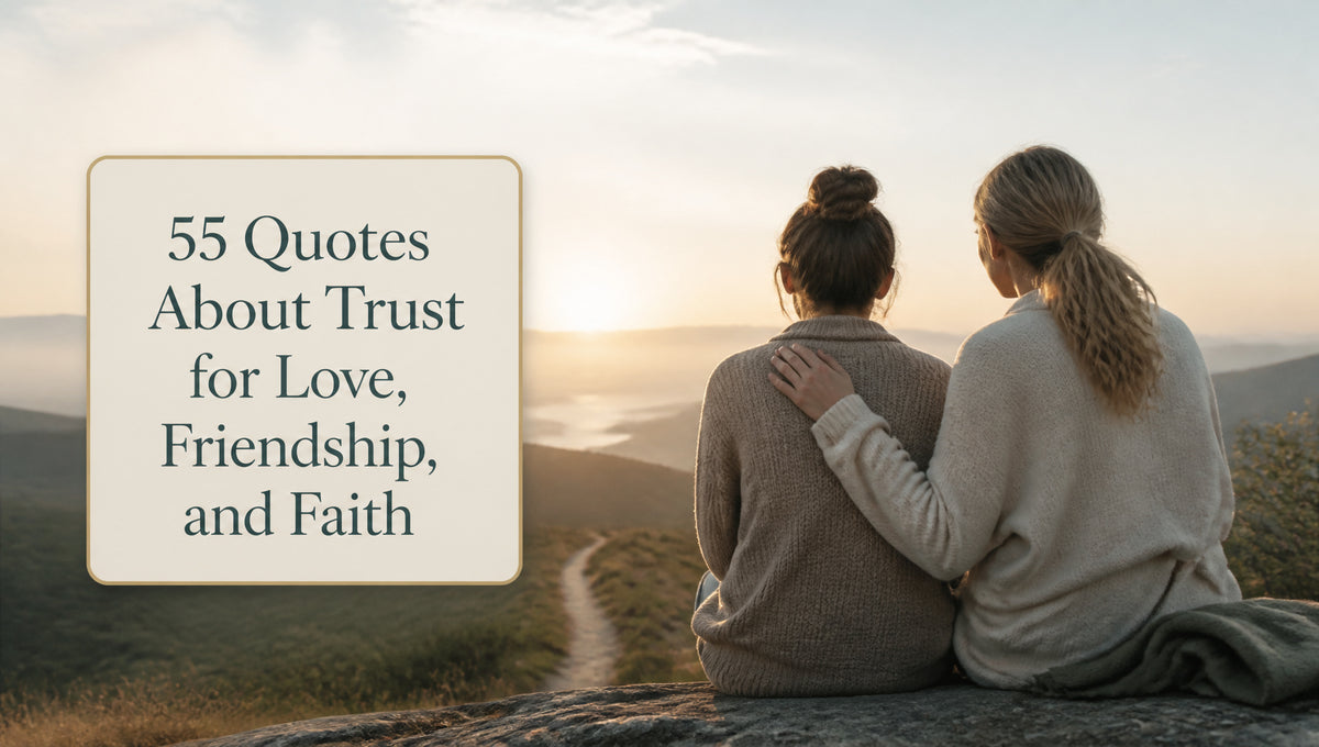 55 Quotes About Trust for Love, Friendship, and Faith