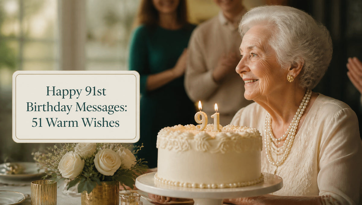 Happy 91st Birthday Messages: 51 Warm Wishes