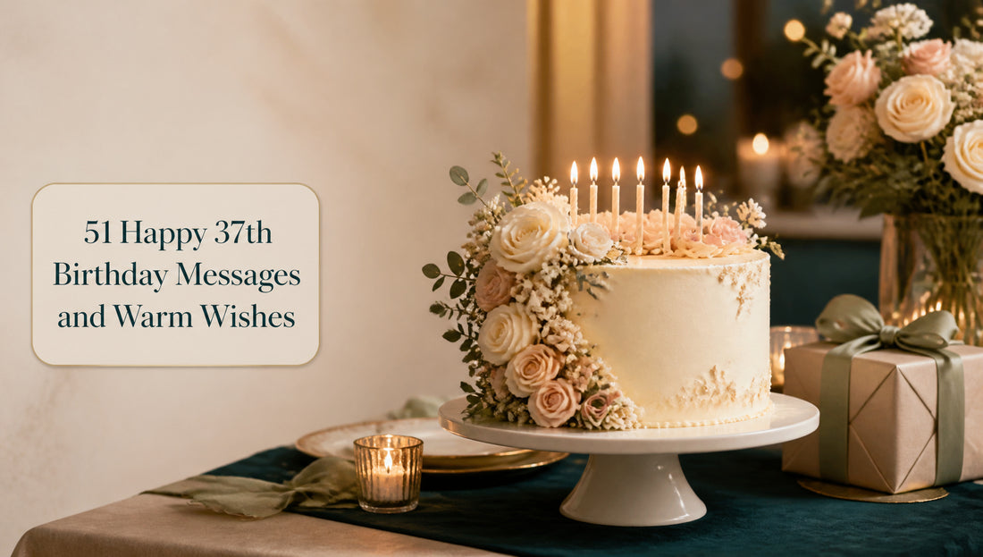 51 Happy 37th Birthday Messages and Warm Wishes